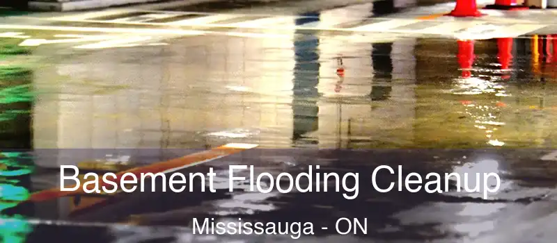  Basement Flooding Cleanup Mississauga - ON